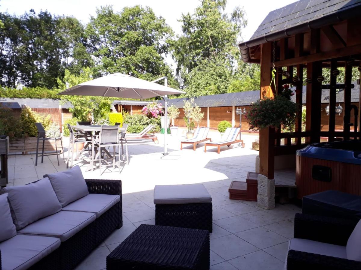 Bed and Breakfast Le Jardin Des Roses Gerponville Екстер'єр фото
