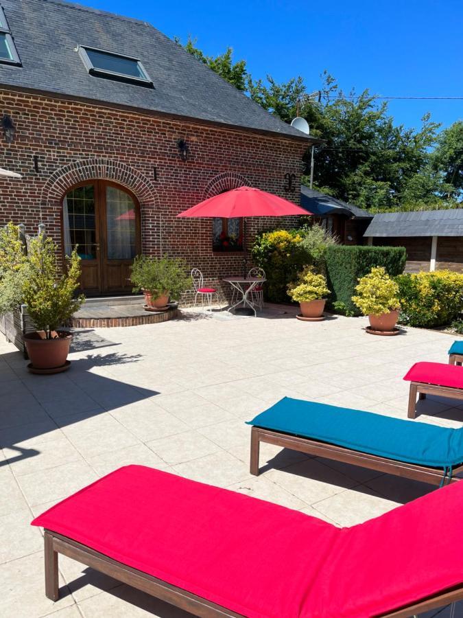 Bed and Breakfast Le Jardin Des Roses Gerponville Екстер'єр фото