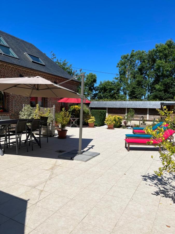 Bed and Breakfast Le Jardin Des Roses Gerponville Екстер'єр фото